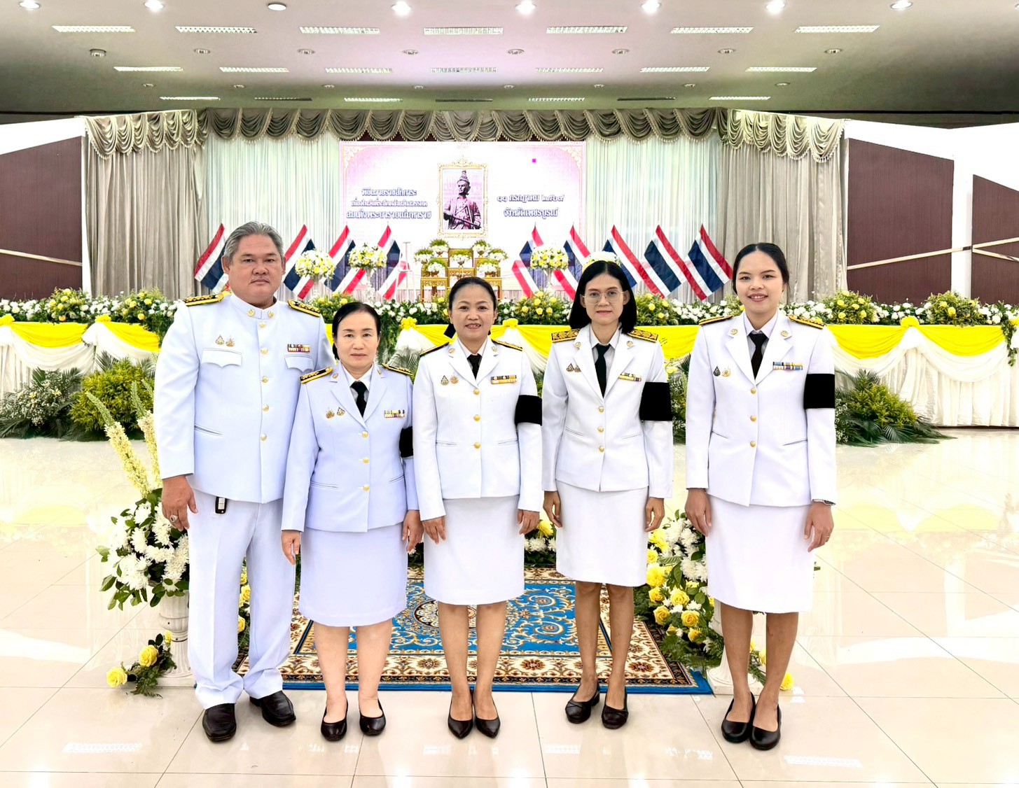 title - สำนักงานการปฏิรูปที่ดินจังหวัดเพชรบูรณ์เข้าร่วมรัฐพิธีวันที่ระลึกคล้ายวันสวรรคตสมเด็จพระนารายณ์มหาราช 